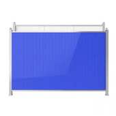 施工建筑市政工厂护栏厂家彩芯pvc钢围挡泡沫源头铁皮道路夹围挡