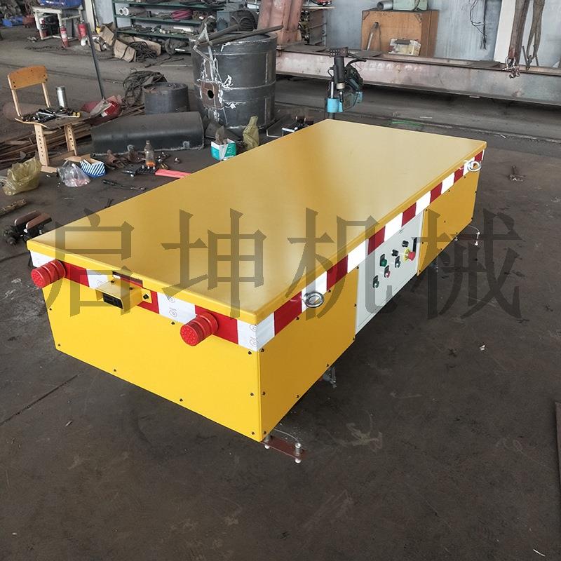 遥控方便无轨可转弯工具车 蓄电池电动平车 5t 10t轨道地平车