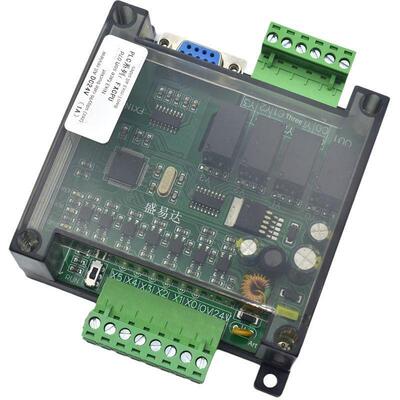 工业控制板Plc简易小型可编程控制器fx1n / 10/14/20触摸屏Rs232