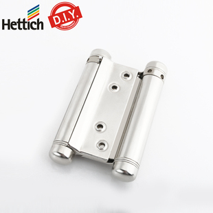 海蒂诗对门合叶里外左右开双向自动关门器弹簧自由双开门合页