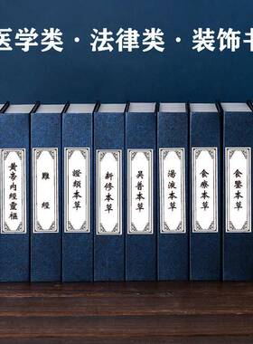 医学类法律类假书彷真书装饰品摆件道具书定制款定做装饰书