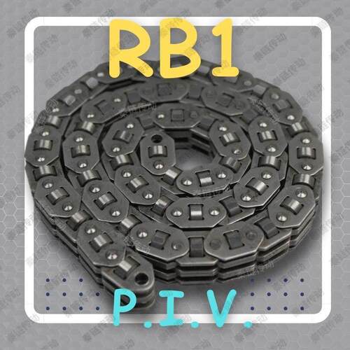 防锈PSR1/RB1滚珠式无极变速链条52节纺机变速箱长度可调
