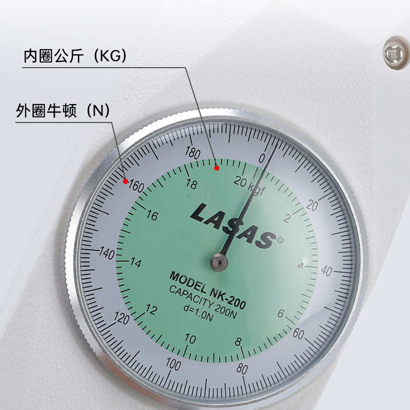 批发精诚指针推拉力计NK-10拉力计1KG表盘机械推拉力计500N数显式