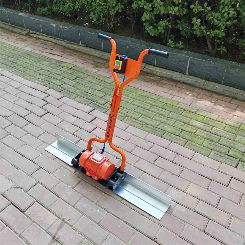 手扶路面振动器多少钱电动振动尺厂家优惠电动混凝土振平机