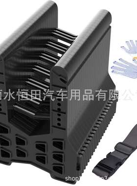 黑色PP材质排污管支架10/15/20英尺房车污水管支架套装房车用品