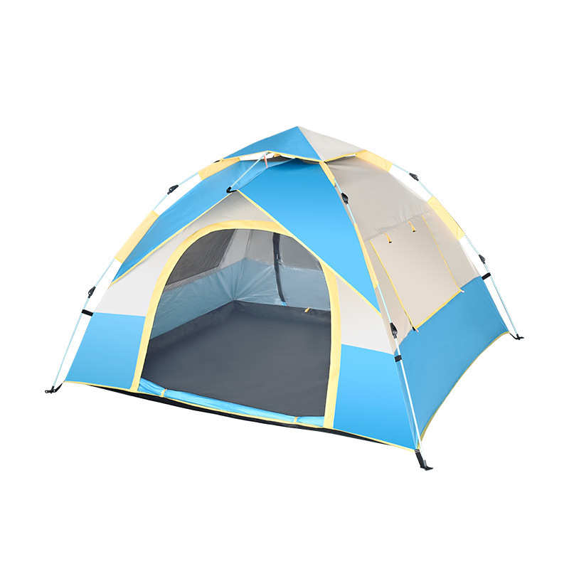 户外露营全自动帐篷免搭速开便携式折叠防晒防蚊2-3-4人公园帐篷