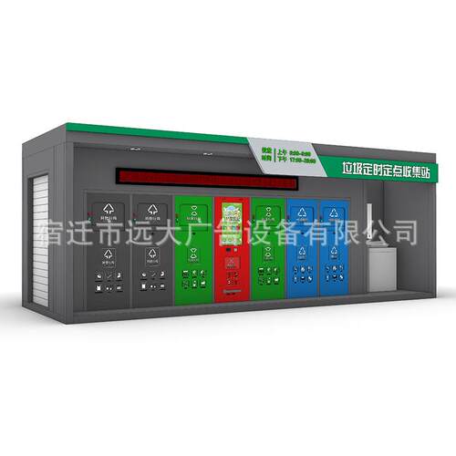 智能分类垃圾房 小区物业垃圾回收房收集房 环保垃圾分类房厂家