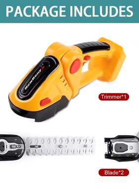 手持式20000rpm机2割草机工具修剪花园绿篱1灌木合家用可充电除草