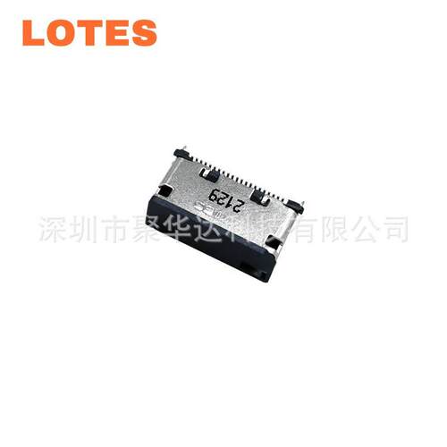 LOTES SFF-8611 直立式母座-OCuLink 4X 42PIN 180度 808004995