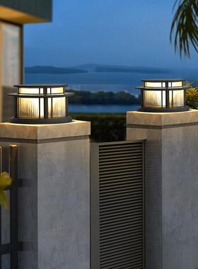 别大门柱头圆形花太阳墅能庭院灯园围墙C3075L灯灯室外门柱装饰柱