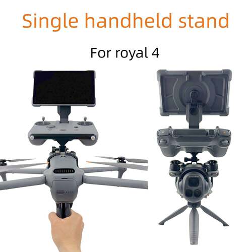 适用于Dji Mavic 4Pro手持云台稳定器Rcpro2单柄三脚架支架地面拍