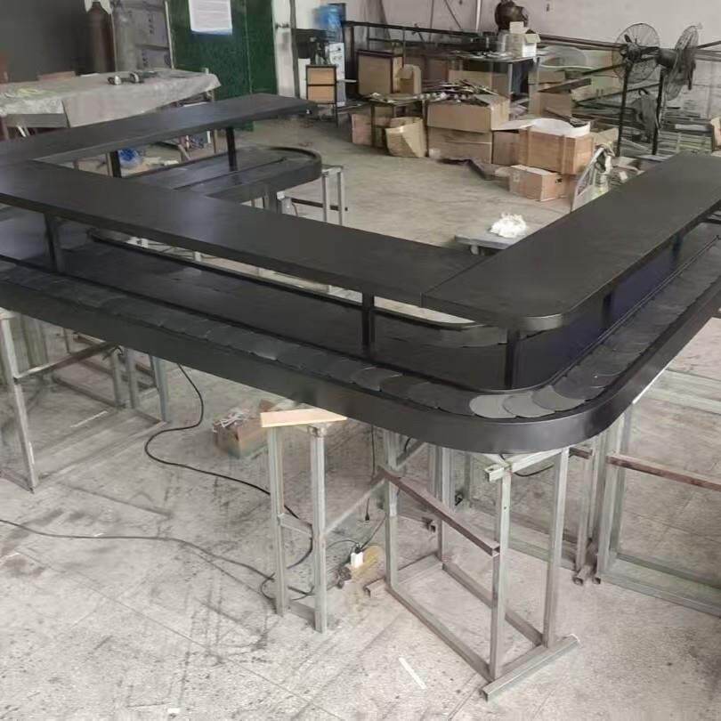 全套商用旋转小火锅设IVI自助餐台一烟回转涮烤体式无转备转传送