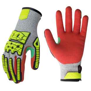 SeibertronS FLEXIBLE07IVN丁晴防砸魔术贴手套