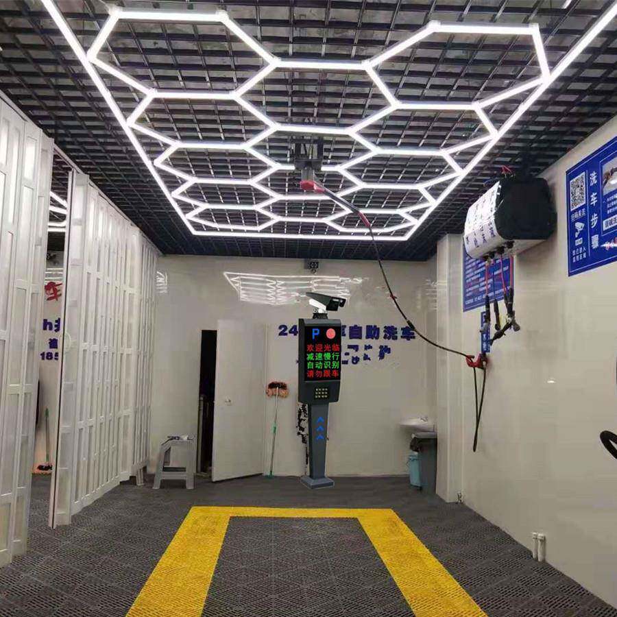 自助共享洗车识别车辆进出洗车场无人值守自助洗车房车牌识系统