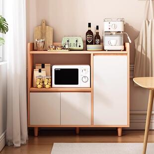 实木餐边柜茶水柜客厅靠墙边储物柜收纳置物柜家用厨房碗柜备餐柜
