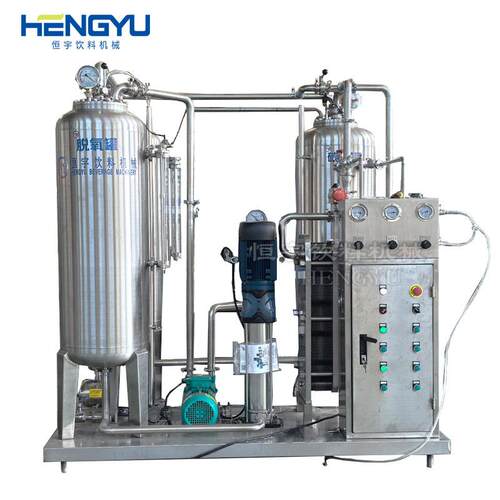 混合机汽水混合设备含气饮料生产加工设备二氧化碳混合机
