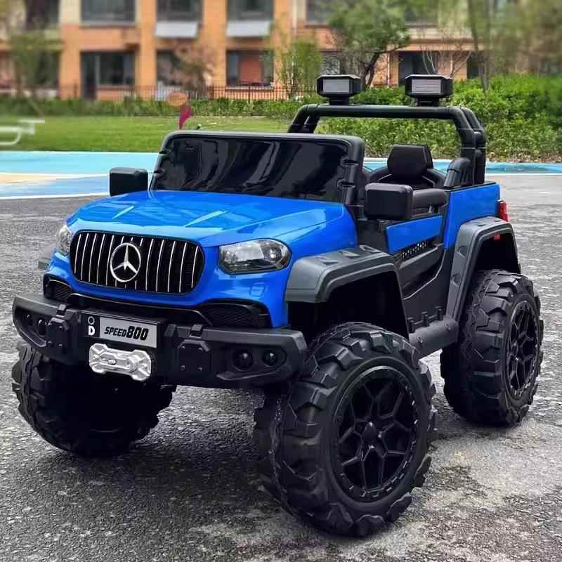 正品双人童电动车轮宝宝双小儿孩遥控玩具汽车四可坐两人座超大g