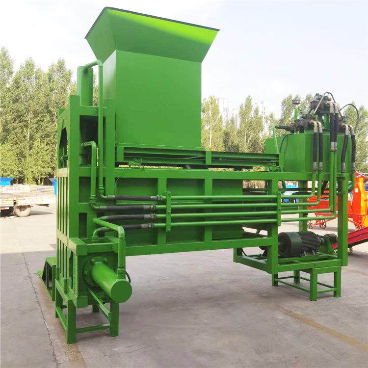 三缸青储压块机液压全自动秸秆打包机青饲料方包机