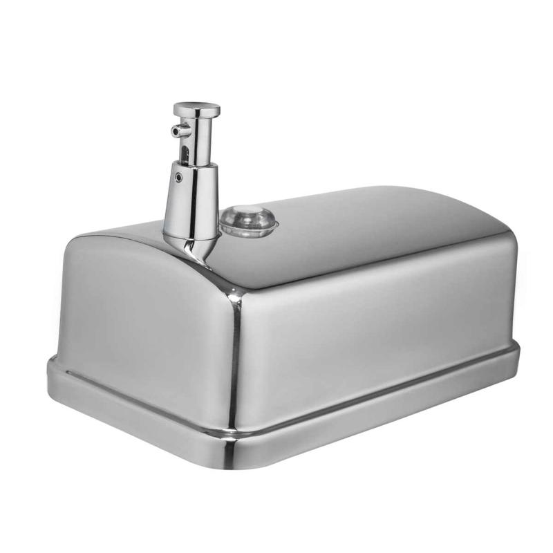 304不锈钢皂液器壁挂式镜面拉丝抛光可选