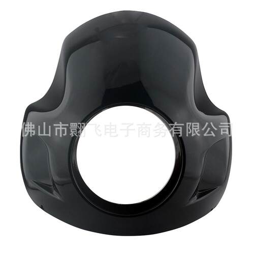 适用哈雷883/X48/120004-21年改装大灯头罩导流头罩整流罩猪头罩