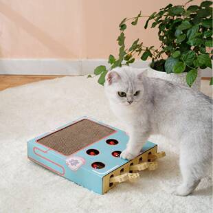 猫板逗猫具打猫地鼠瓦PSY楞纸多功能抓宠物玩猫猫咪猫用品