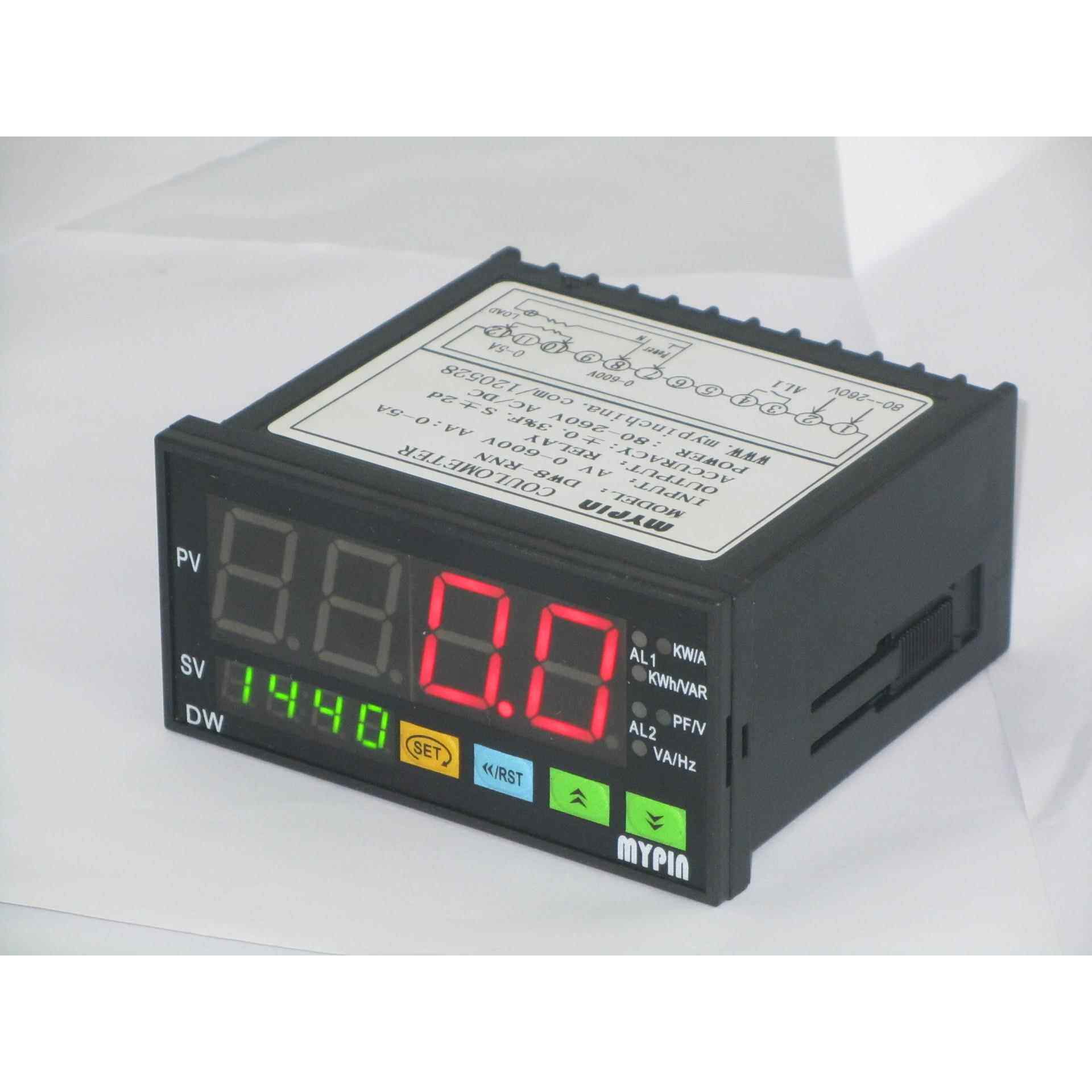 广东中山厂家 LED数字显示 数显智能功率表 测灯具功率数字准确