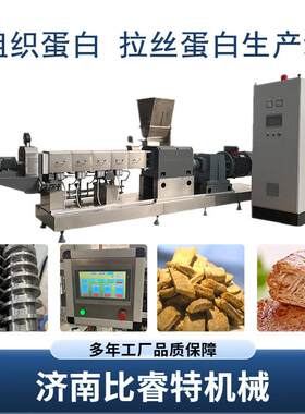 块状组白加蛋工dse65-2设备人造仿荤素织机器大豆拉肉丝蛋白生产