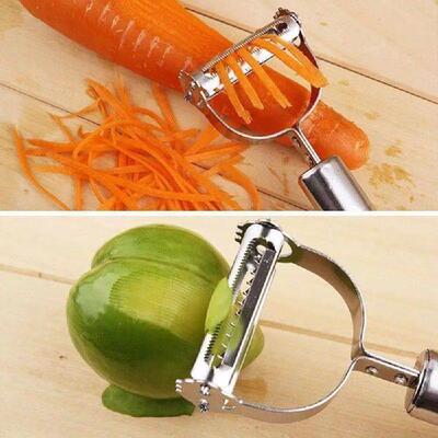 Vegetable Peeler Steel Fruit Grater Multifunction Carrots 1