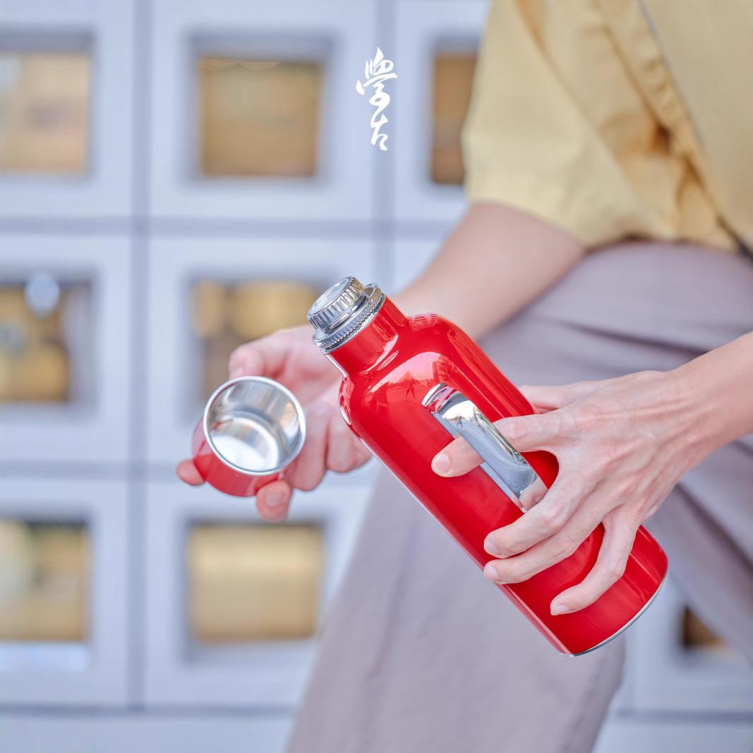 6B76|传家壶迷你 热水壶焖茶壶暖瓶暖壶家用保温保温瓶595ml