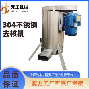 商用酸枣槟榔去核机 商用鲜果果肉脱核机 枇杷樱桃山楂打浆去核机