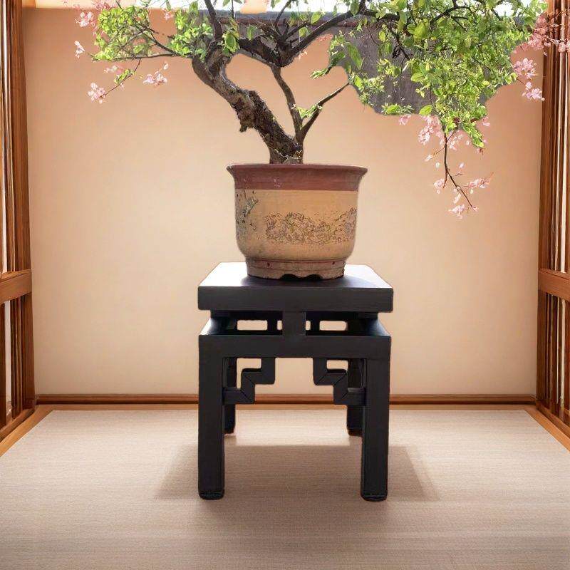 大型盆景底座展架铁艺花架客厅落地式花盆架家用阳台置物重型架子