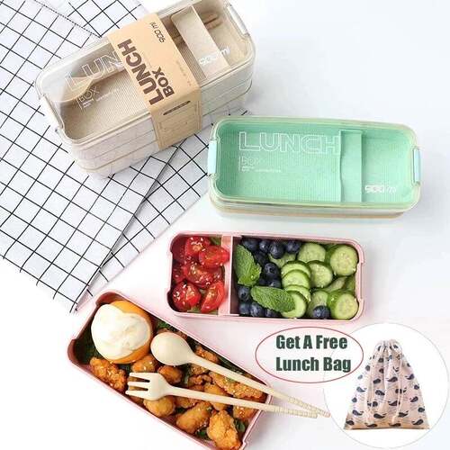 Kids Bento Box Leakproof Lunch Containers Cute Lunch Boxes f