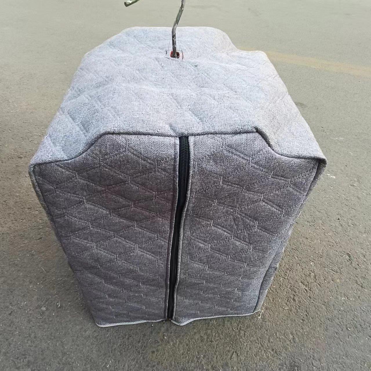 加棉单拉炼 百灵鸟笼衣/笼布/画眉笔罩/鸟笼罩 冬季专用防风笼衣图片