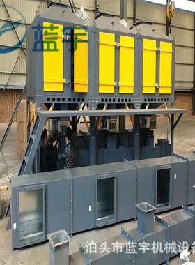 卧式电捕焦油器LMC-H型脉冲滤筒除尘器布袋除尘器催化燃烧设备