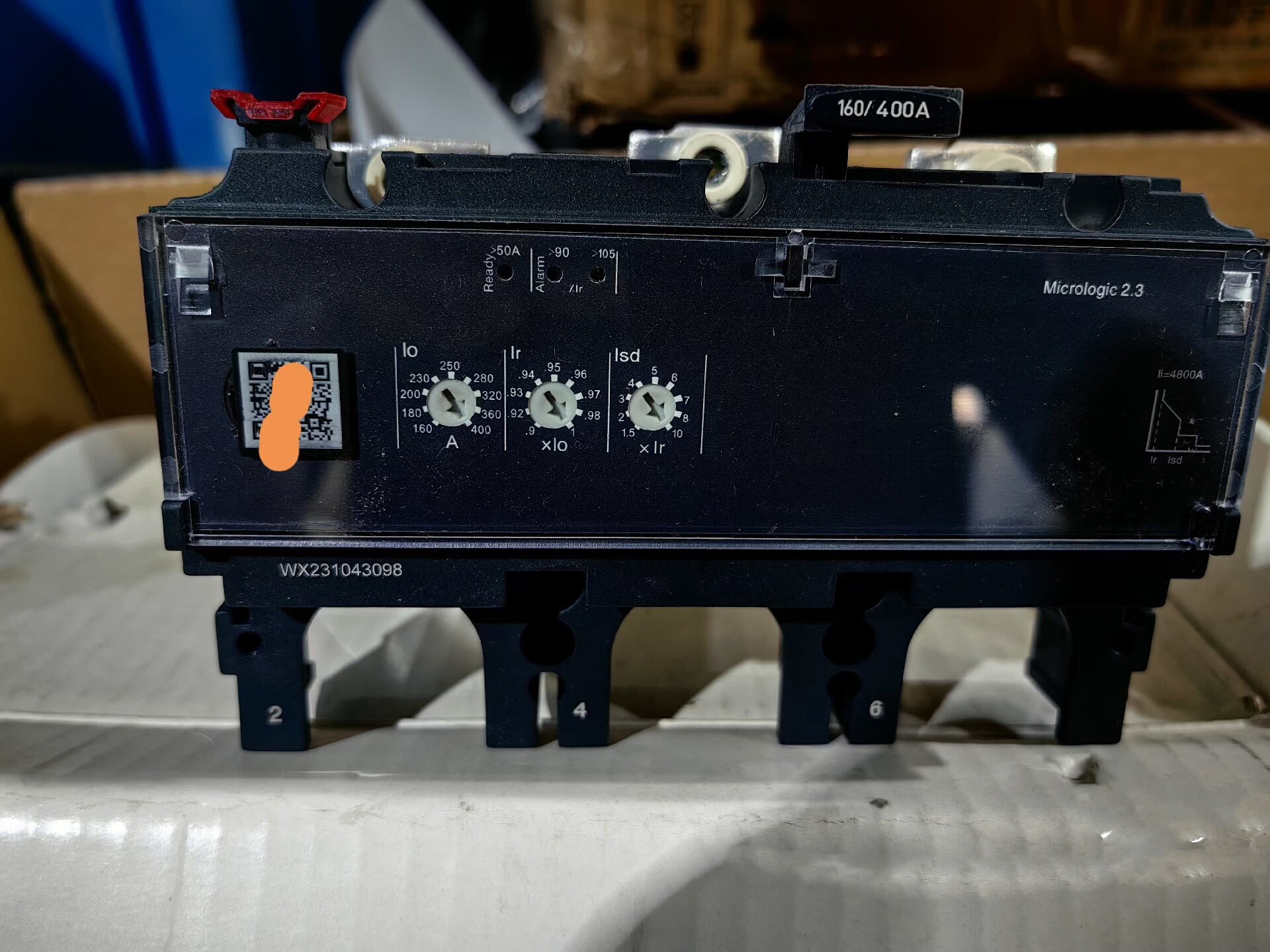 施耐德塑壳断路器电子脱口模块MIC2.3 400A 3P 新