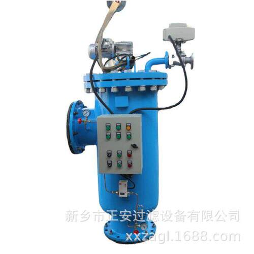 不锈钢全自动自清洗过滤器水处理除杂过滤器DN100刷式/吸式过滤器