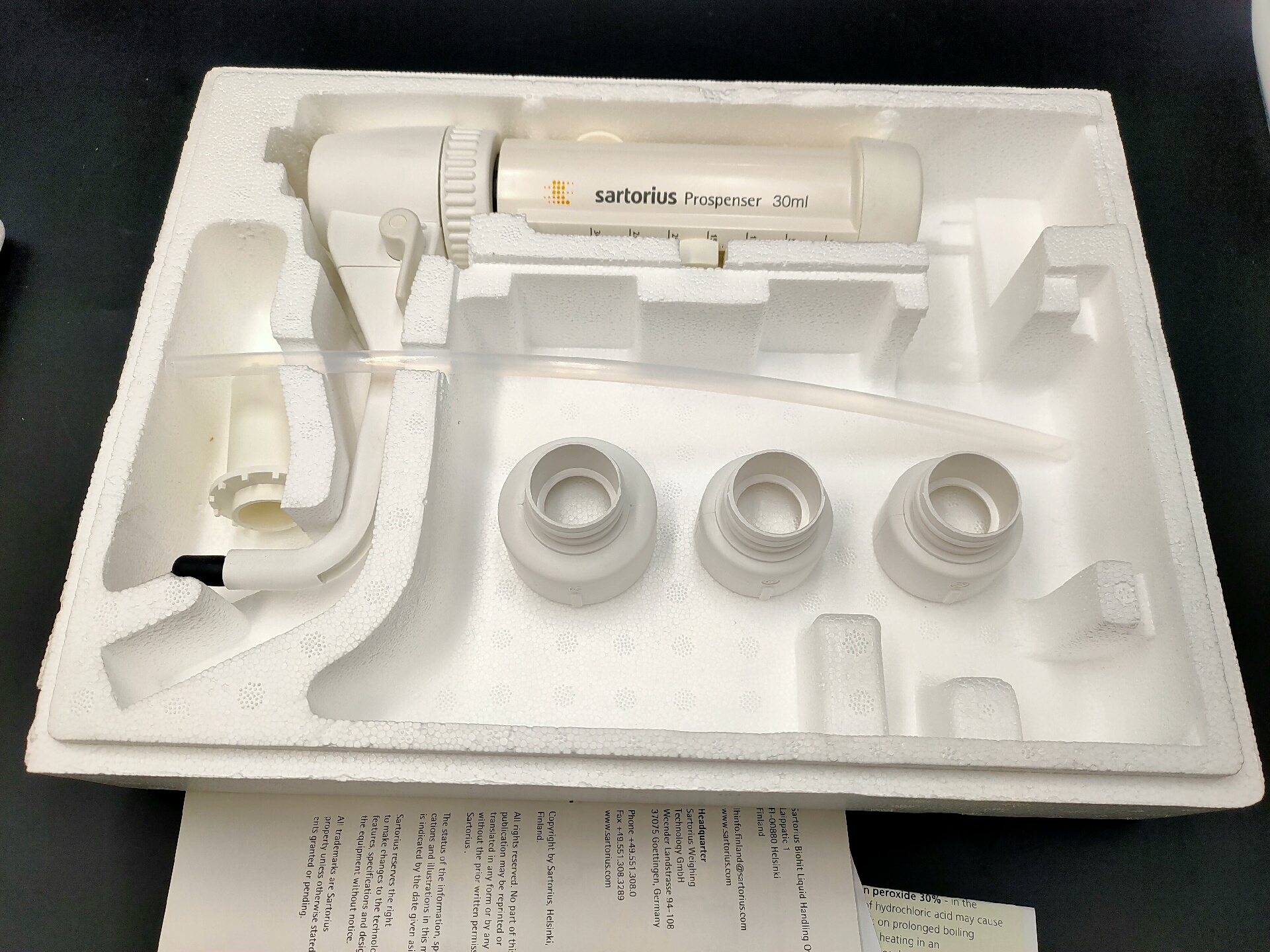 sartorius 全新赛多利斯百得瓶口分液器 723052