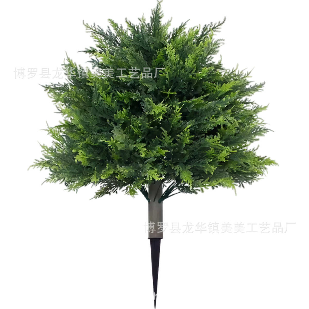 爆款仿真绿植地插小柏树仿真柏树盆景黄杨木薰衣草假花假树