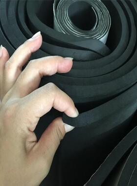 三元乙丙发泡橡胶板 黑色减震块 EPDM板 隔音板厚25mm1米*2M