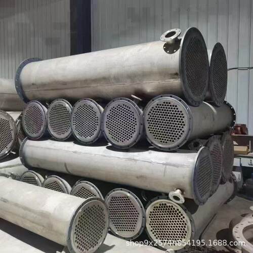 出售不锈钢冷凝器35平碳钢换热器316不锈钢列管冷凝器化工换热