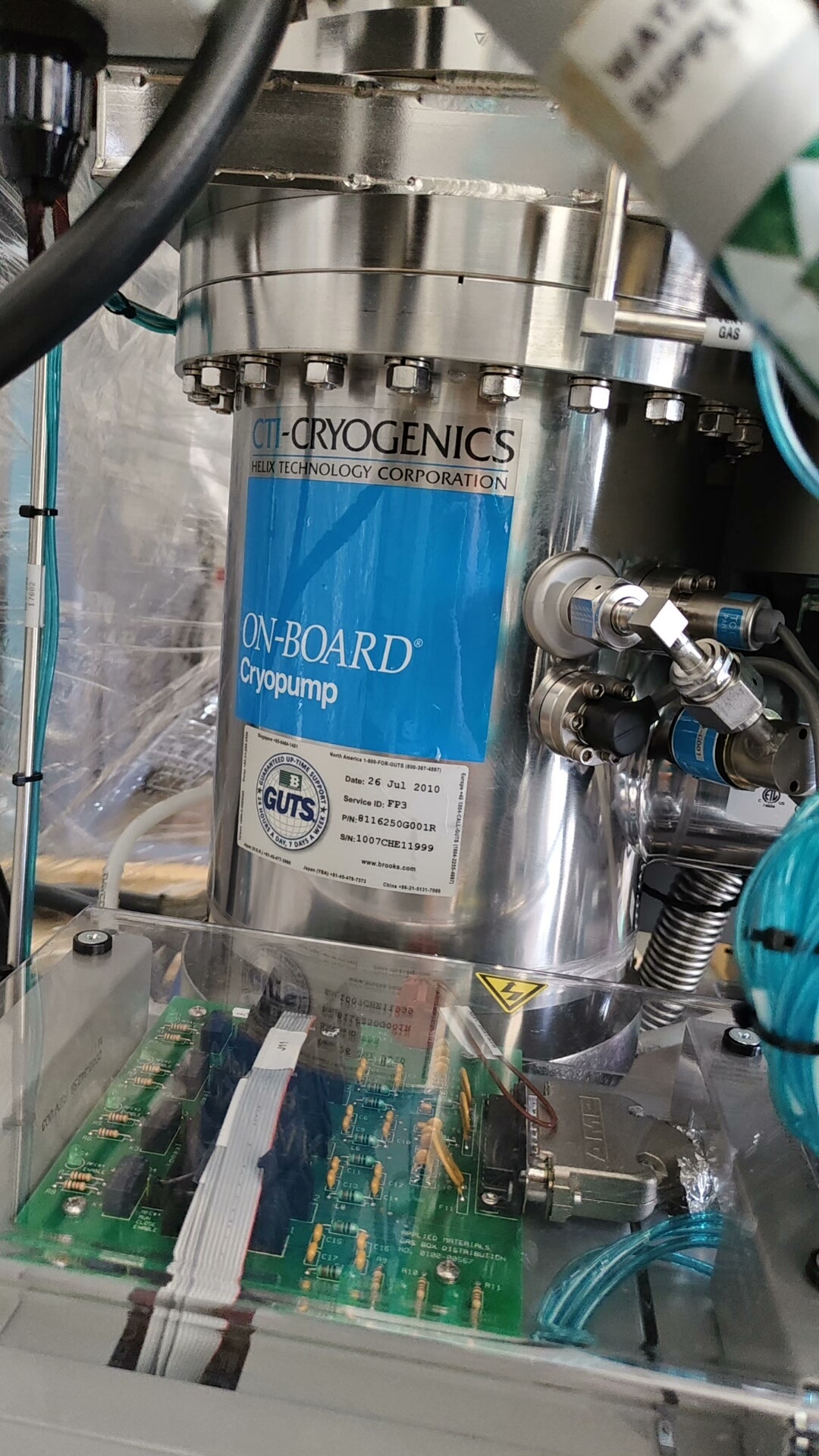 CTI-Cryogenics 0190-27355 板载 P