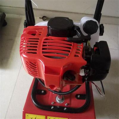 手拉二程式微耕机园小型汽油冲旋KRJ耕机农用田园林松土翻土机