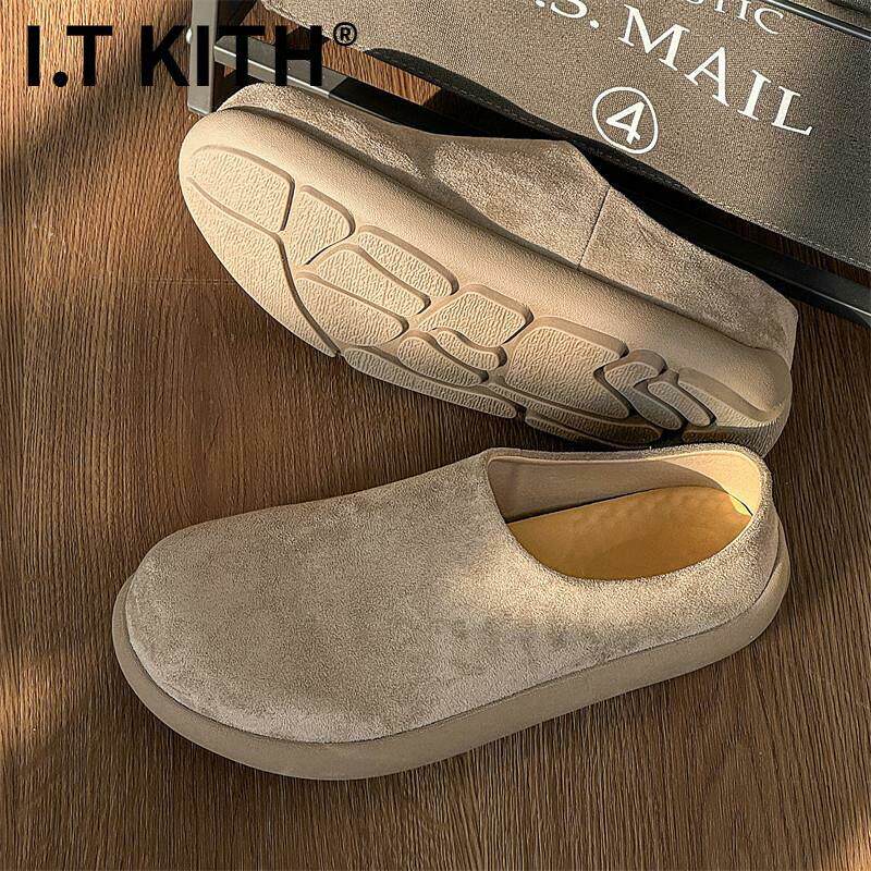 I.T KITH勃肯拖鞋男春季外穿休闲一脚蹬包头半拖个性小众防滑厚