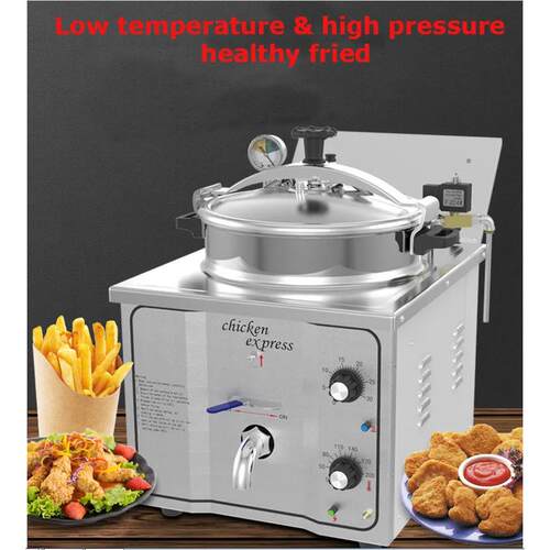 厂家台式压力炸炉压力炸鸡炉单缸炸炉pressure fryer