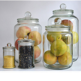 玻璃茶叶罐密封罐透明小瓶子小号储物罐五谷杂粮收纳储存罐玻璃罐