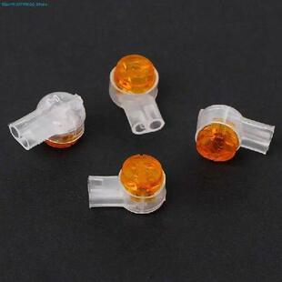 100Pcs UY2 K2 Connector Grease Filling Butt Wire Line
