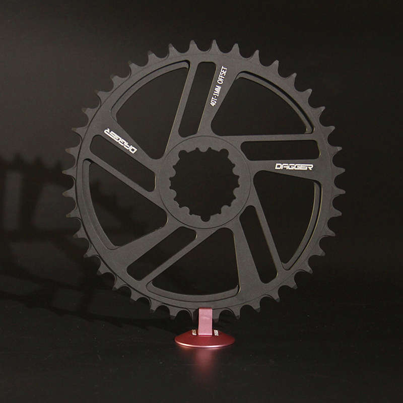 dagger公路车自行车单盘 正负齿速联三钉直装式GXP盘片38T40T42T