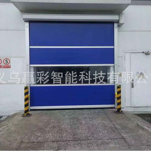 pvc快速堆积门自动感应卷帘门无尘车间厂房仓库工业柔性大门厂家