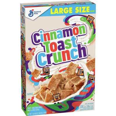 美国通用磨坊麦片肉桂麦片general mills cinnamon toast crunch