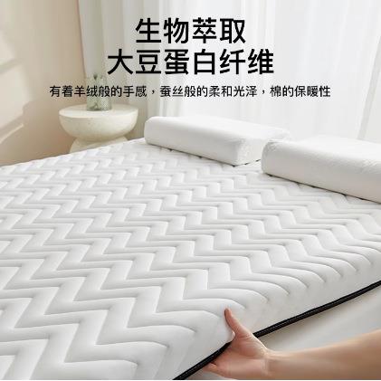 夏天乳胶床垫家用软垫榻榻米租房专用海绵垫宿舍学生单人折叠1258